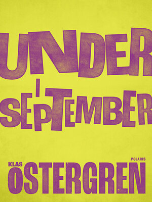 cover image of Under i september